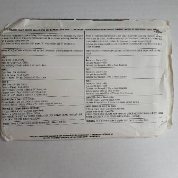 Simplicity Home 9136 sewing pattern picnic linens vintage uncut garden party BBQ - Picture 2 of 5